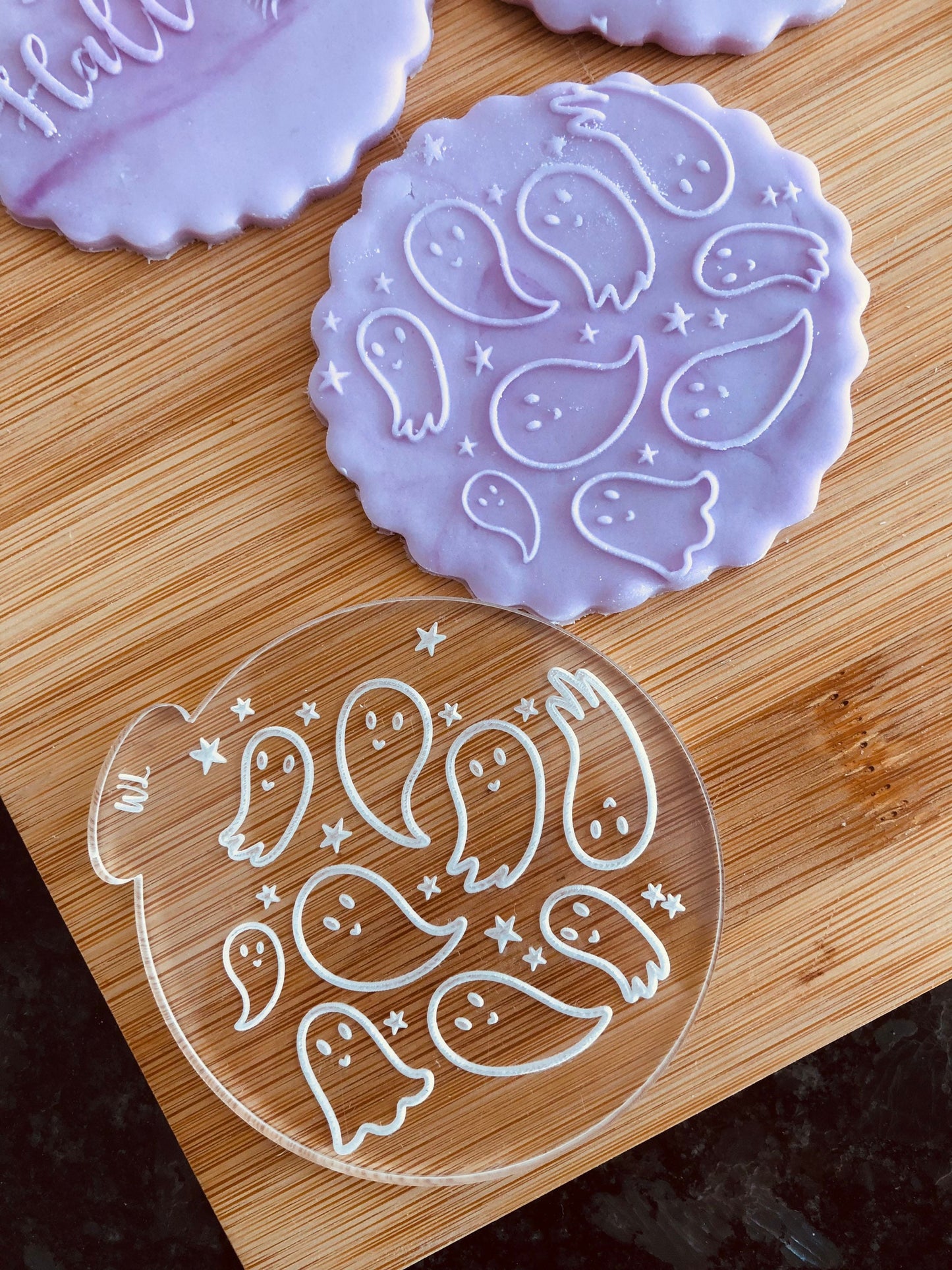 Halloween cookie stamps