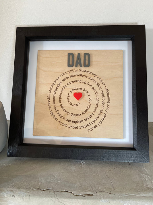 Father’s Day wooden art